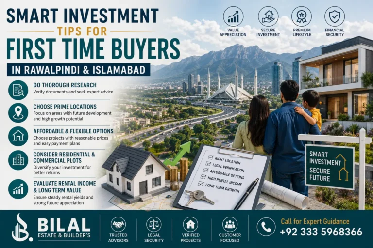 Smart Investment Tips for First Time Buyers in Rawalpindi and Islamabad