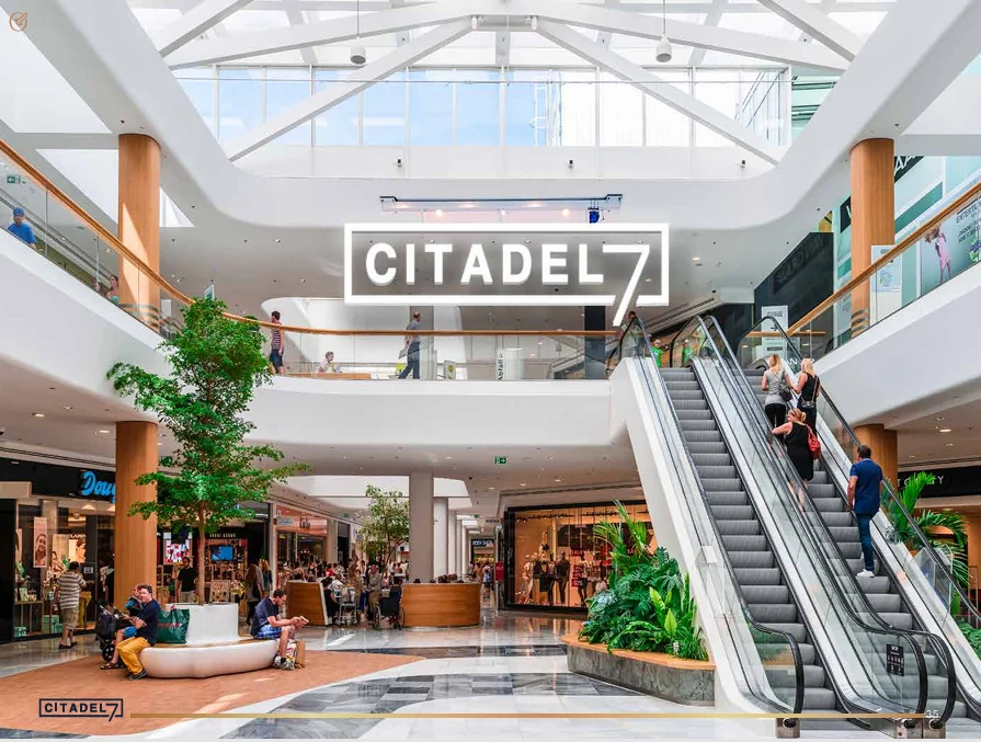Citadel 7 Blue Area Islamabad 20-storey commercial tower on Main Jinnah Avenue featuring corporate offices and retail mall