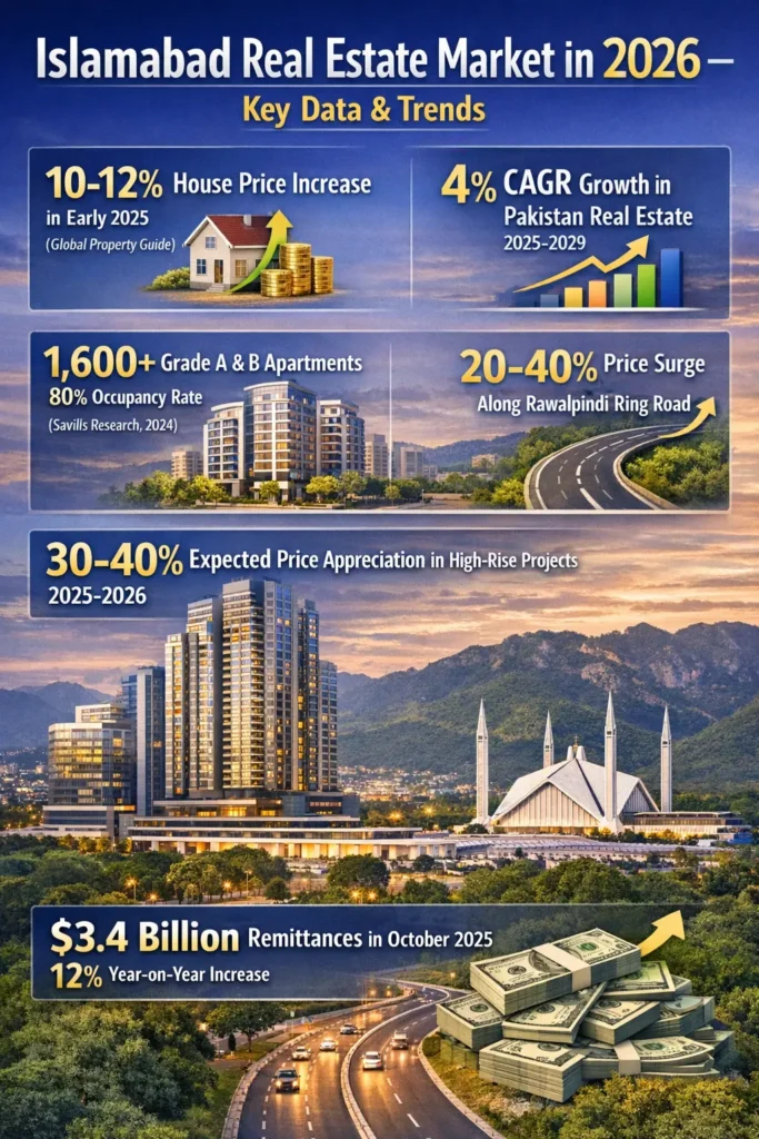 Islamabad Real Estate Market in 2026 — Key Data & Trends