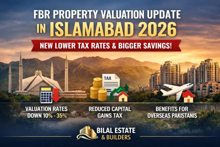 FBR Property Valuation Update in Islamabad 2026
